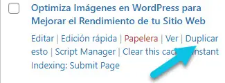 Cómo duplicar páginas, publicaciones, productos y más en WordPress
